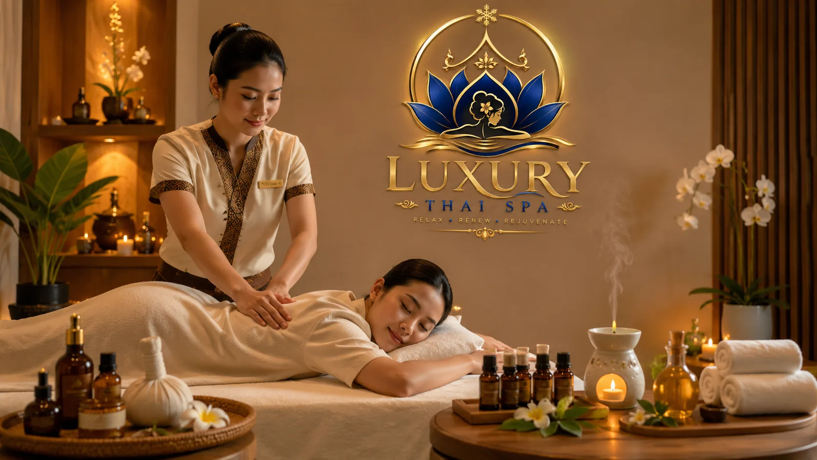 Luxury Thai Spa Aroma Massage